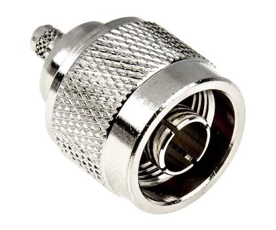 63-7711-90 Amphenol 50Ω Straight Cable Mount N Type Connector, Plug, Crimp Termination, 0 → 11GHz, RG58 C/U, RG58/U N1121A1-NT3G-1-50