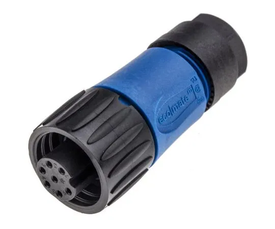 63-7621-07 Amphenol Eco-Mate Series Cable Mount Connector, 7 contacts Socket C01610D00600010