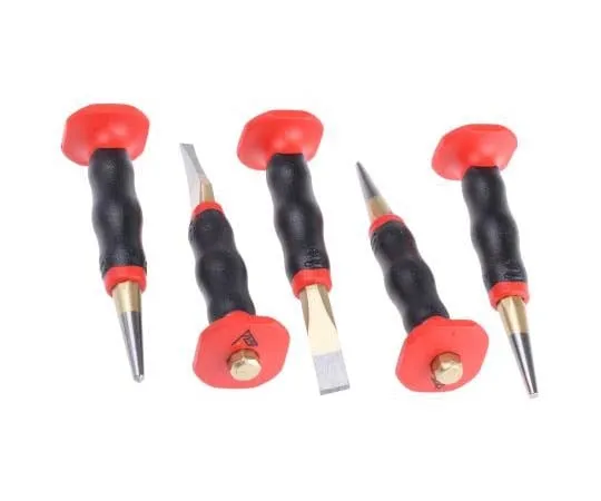 63-7712-26 RS Pro 5 piece Punch Set Anti-Vibration 701-0568