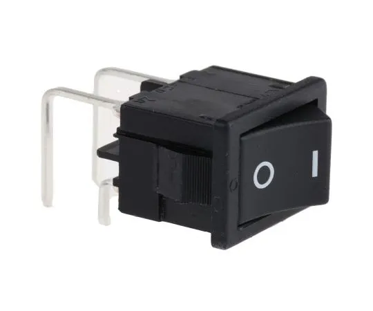 63-7630-24 Marquardt Double Pole Single Throw (DPST), Latching Rocker Switch PCB 1858.4205