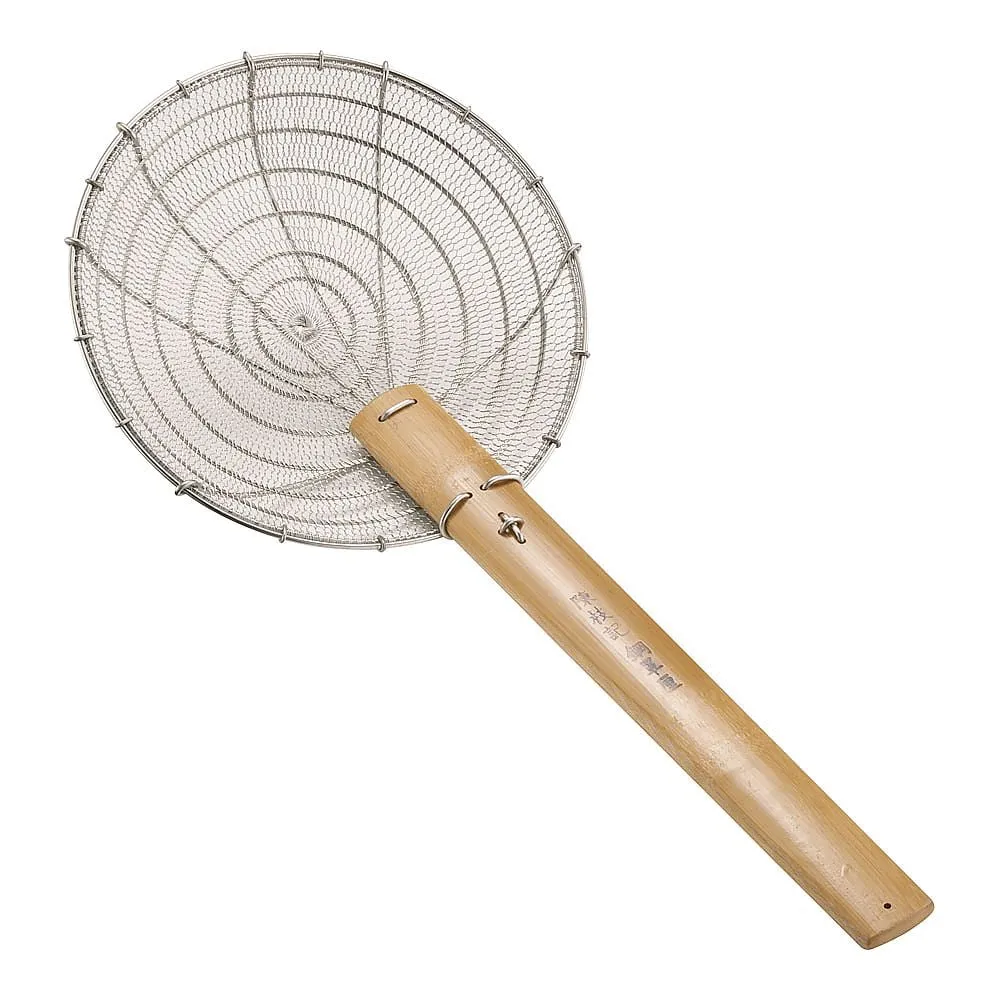 63-1252-43 Chien Shiki Stainless Steel Oil Strainer 10 Inches SKS1010