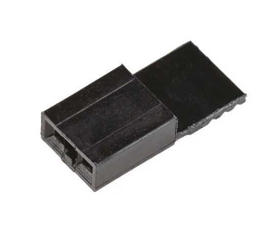 63-7677-61 TE Connectivity AMPMODU NOVO Shunt Female Straight Black Handle, Open Top 2 Way 1 Row 2.54mm Pitch 881545-2
