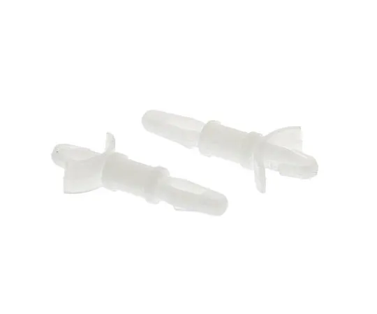63-7654-32 LCBSM-5-01 , 7.9mm High Nylon Locking PCB Support Pillar With 3.18mm PCB Hole and 3.18mm Chassis Hole LCBSM-5-01