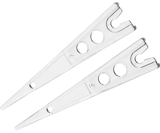 67-7099-56 Transparent Tips 1.2 mm 1 Set 2 Pieces P-640A-1