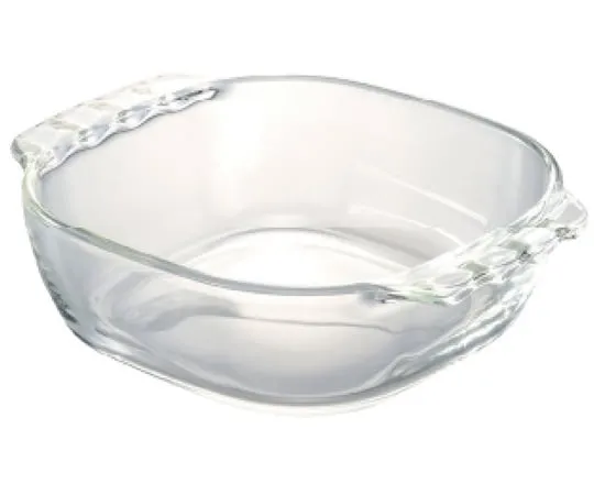 64-9711-12 Heat-Resistant Glass Toaster Dish 400 mL 36 Pieces HTZ-40-BK