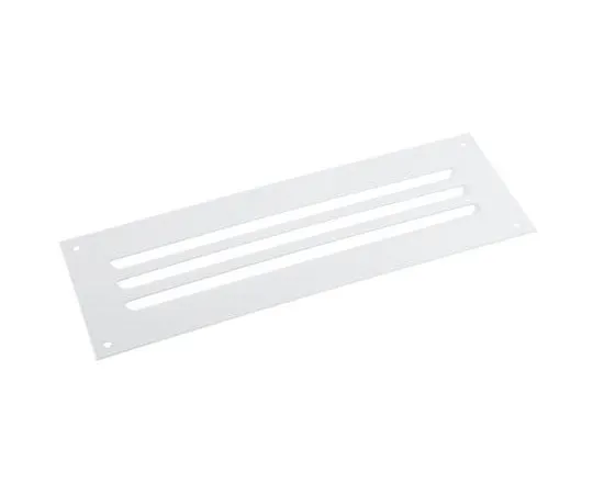 63-7604-39 Grey Steel Vent Grille, 110 x 330mm 2543235
