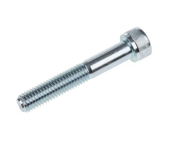 63-7576-72 RS M8 x 50mm Hex Socket Cap Screw Bright Zinc Plated Steel 483-8427