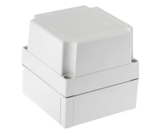 63-7590-77 Fibox ABS Enclosure, IP66, IP67, 130 x 130 x 125mm ABS 125/125 HG ENCLOSURE