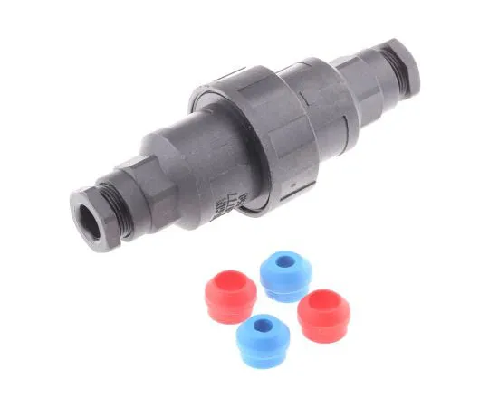 63-7641-43 Bulgin In-line IP68 RJ45 Connector, LAN Category Cat5 PX0777/STP