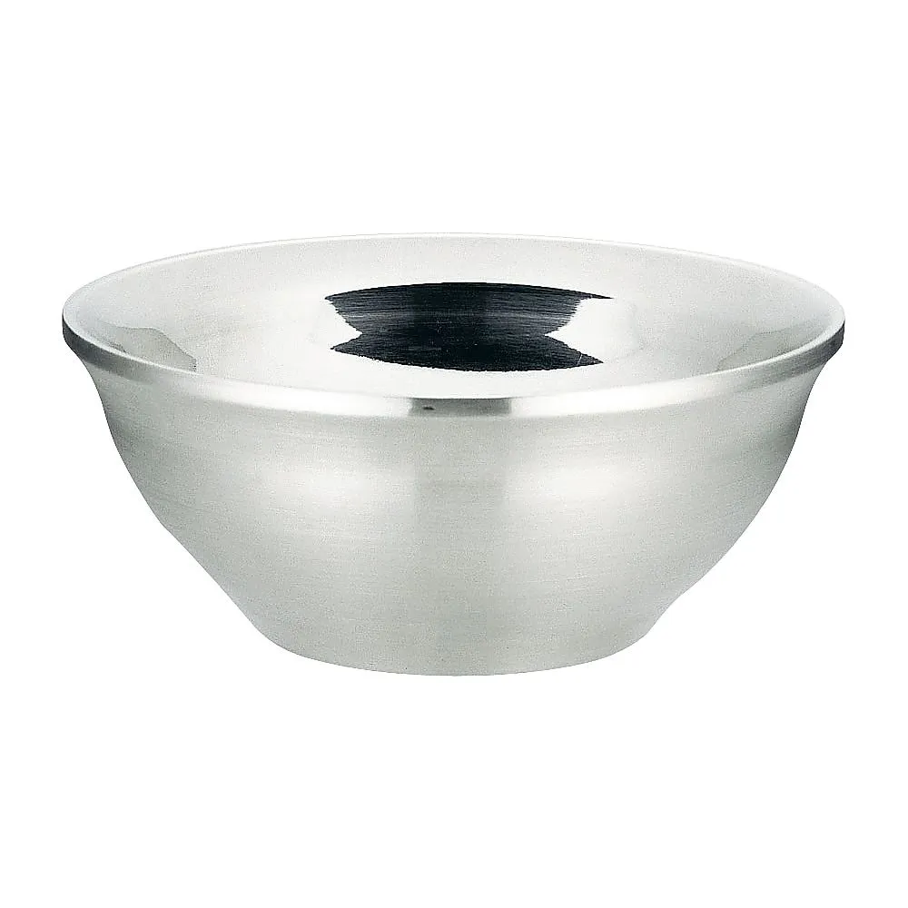 62-6798-76 18-8 Double Rice Bowl Round Type Small