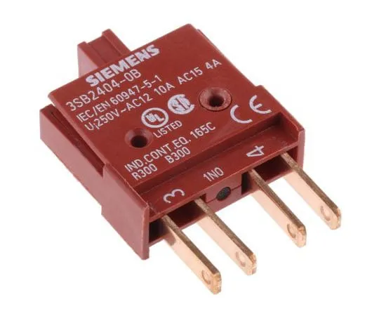 63-7635-67 NO Modular Switch Contact Block for *** with 3SB2 3SB2404-0B