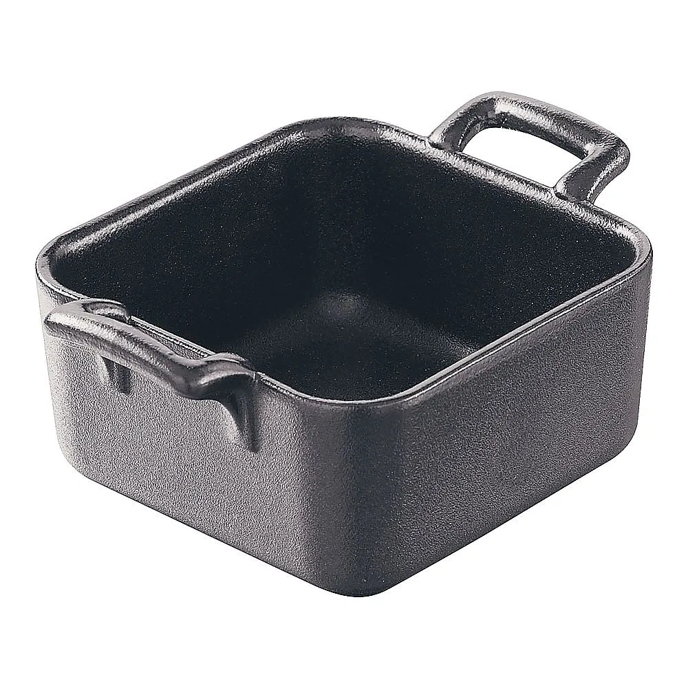62-6820-62 Revol Mini Square Dish Deep Cast Iron 642075