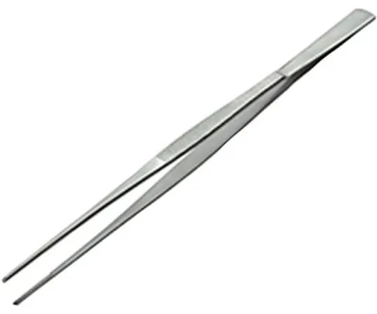 63-2916-39 Stainless Steel Tweezers Serrated 300 mm Straight 158