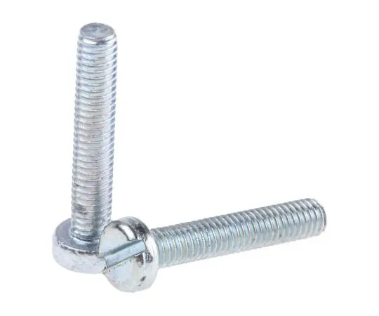 63-7627-88 RS PRO, M3 Cheese Head, 16mm Steel Slot Bright Zinc Plated0.5 546-6180