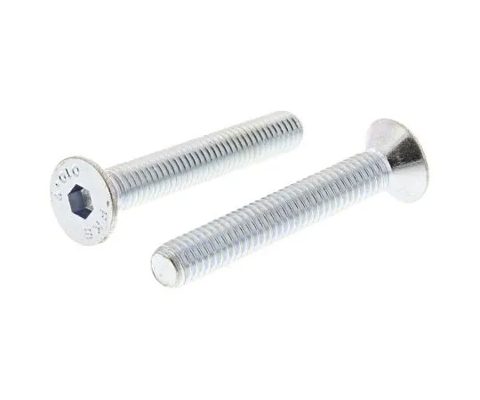 63-7583-68 RS PRO M6 x 40mm Hex Socket Countersunk Screw Bright Zinc Plated Steel 491-5170
