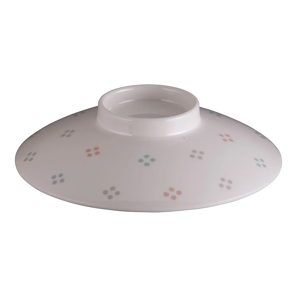 62-6849-68 Melamine 'Hanamon' rice bowl lid M-221-KA
