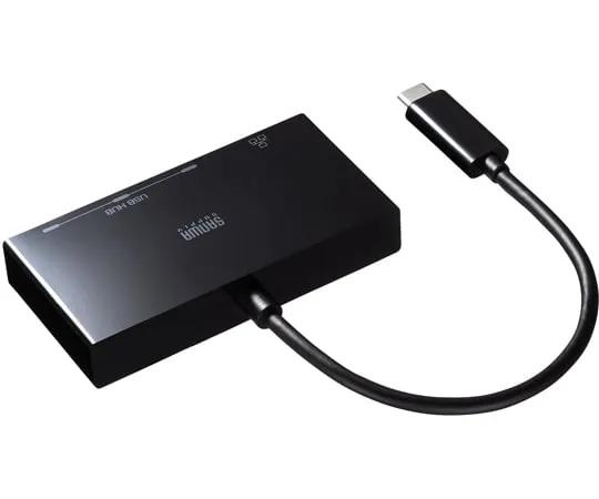 67-9330-84 Gigabit LAN adapter with USB Type-C hub USB-3TCH19RBKN