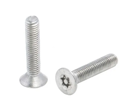 63-7642-30 Plain Flat Stainless Steel Tamper Proof Security Screw, M5 x 25mm 621-2574
