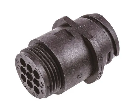 63-7667-38 TE Connectivity, 9 Way, Straight PCB Header 183079-1