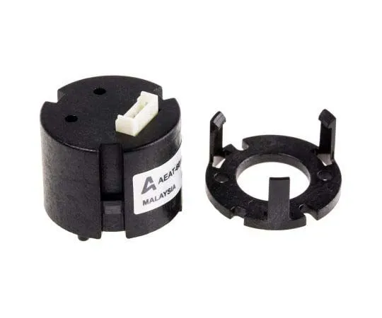 63-7744-55 Broadcom Absolute Mechanical Rotary Encoder with a 6 mm Plain Shaft (Not Indexed), Screw Mount AEAT-6010-A06