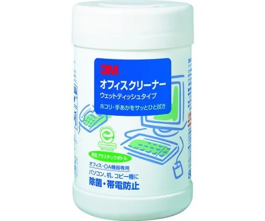 67-6860-77 Scotch Office Cleaner (Wet Tissue Type) 80 Pieces Included 7010669311