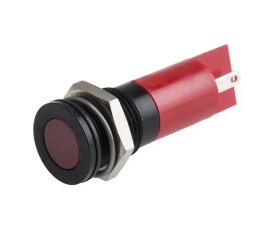 63-7717-74 RS PRO Red Indicator, 24 V dc, 14mm Mounting Hole Size, Solder Tab Termination, IP67 703-8881