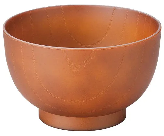 63-7198-07 Heat Resistant 3.8 Sq Miyako Soup Bowl Fully Natural 1000138 6223670