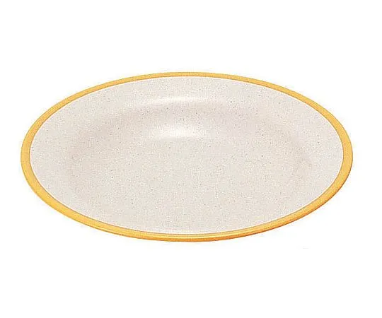 62-6858-45 Two-Color Curry Dish SW-127 Yellow/Inner Stone
