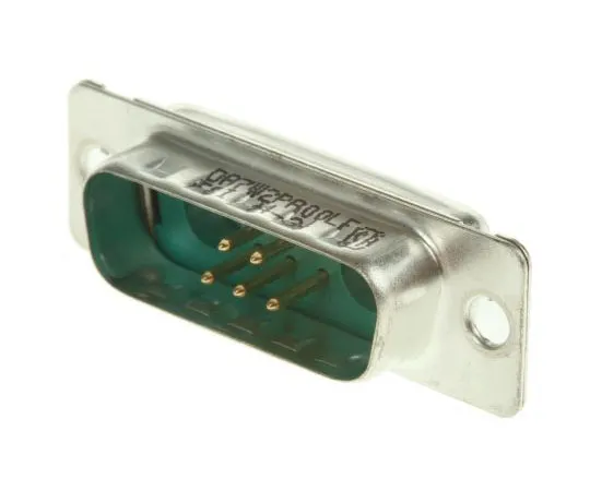 63-7624-16 Amphenol FCI DW Series Panel Mount, 7 Pin D-sub Connector Plug, Shell Size A Mixed Contact D-Sub DA7W2PA00LF