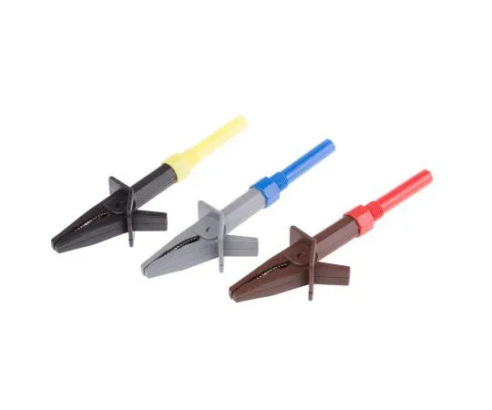 63-7585-87 RS PRO Crocodile Clip, For Use With Multimeter 493-5556
