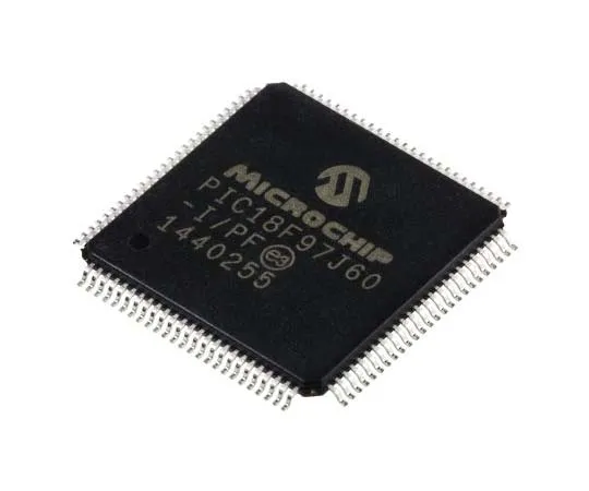 63-7706-67　Microchip PIC18F97J60-I/PF Microcontroller　PIC18F97J60-I/PF