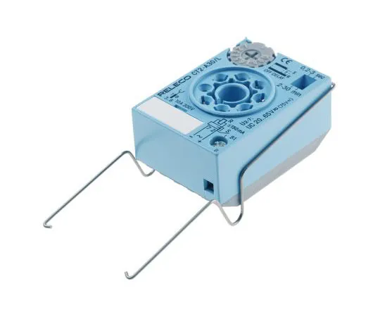 63-7559-38 Releco Switch OFF Delay Single Timer Relay, 8-Pin Connector, 0.2 → 30 min, 0.2 → 30 s, 20 → 65 V CT2-A30 / L