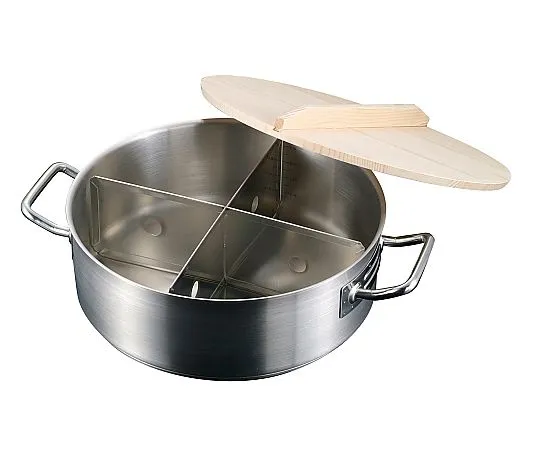 69-5193-21 18-8 Electromagnetic Round Oden Hotpot (4 Partitions) 5614500