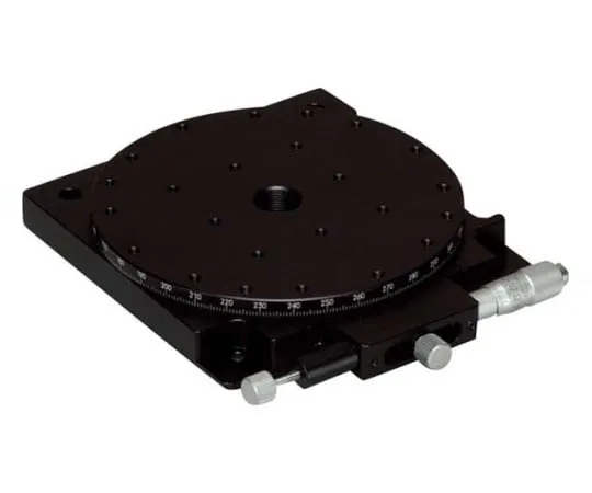 62-9898-45 Fine Rotation Slim Stage (Φ125) V Groove & Cross Roller Standard Micro RS-147-1