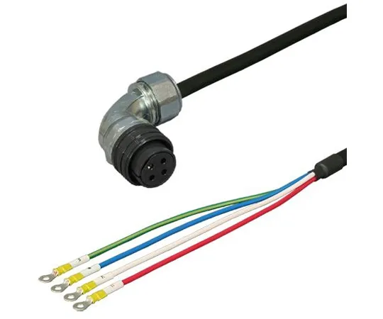 69-5266-24　Mitsubishi Electric Power Cable 8m Fixed Angle Plug DSVPWS5L-55M-008　DSVPWS5L-55M-008