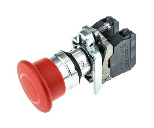 63-7632-72 Schneider Electric Harmony, Red, Pull to Reset 40mm Mushroom Head Emergency Button XB4BT845