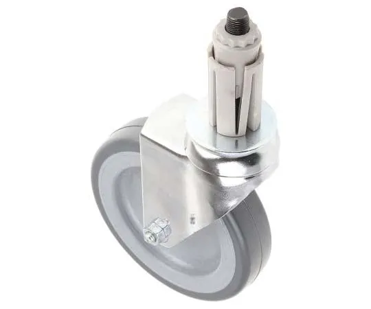 63-7742-64　RS PRO Stem Swivel Castors, 60kg, Rubber tyres　712-4879