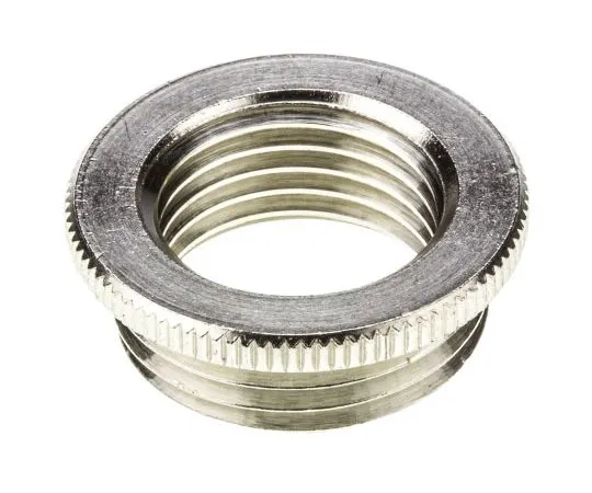 63-7655-09 Lapp M20 → M16 Cable Gland Adapter, Nickel Plated Brass 52104312