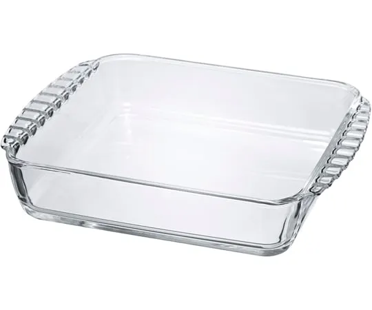 67-3056-79 Heat Resistant Glass Square Dish 2000 8 pcs HKOZ-200-BK