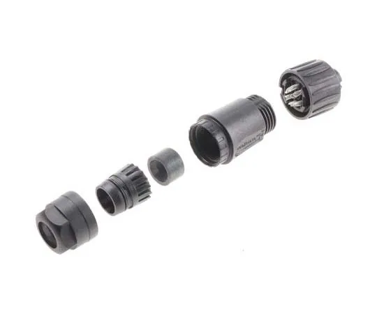 63-7705-21 Amphenol Eco-Mate Series Cable Mount Connector, 7 contacts Socket C016-30D006-200-12