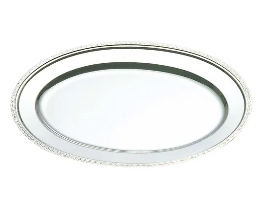 63-7166-41 IKD 18-8 Ripple Oval Dish 8 inch 1416100