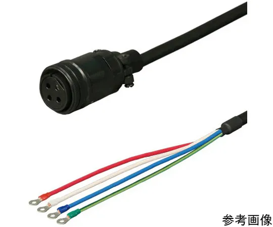 69-8923-12　Omron Compatible Power Cable DSVPWOM-CAGDS Fixed 1 m DSVPWOM-CAGDS-001　DSVPWOM-CAGDS-001