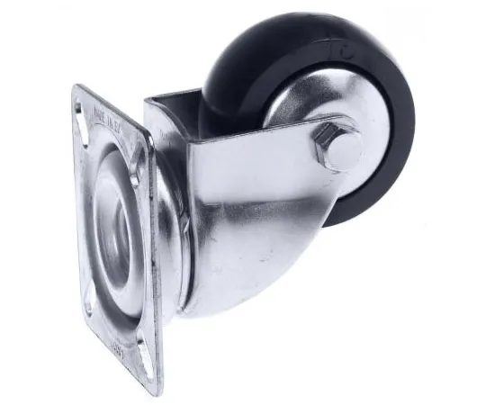 63-7553-58 Tente Swivel Swivel Castor, 50kg Load Capacity, 50mm Wheel Diameter 1670UOO050P40PAF