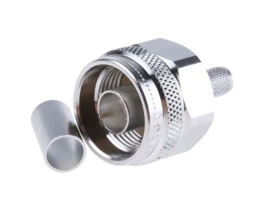63-7741-87　Telegartner 50Ω Straight Cable Mount N Type Connector, Plug, Crimp Termination, 0 → 11GHz, 1.5/3.8, 1.5/3.8 FLEX　J01020A0119