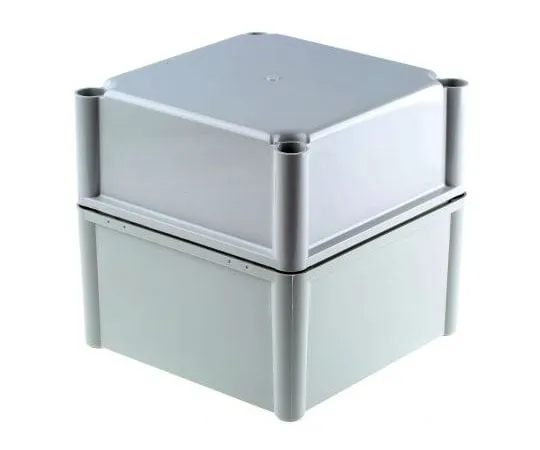 63-7596-72 Fibox SOLID PC, Polycarbonate Enclosure, IP66, IP67, 188 x 188 x 180mm PC 1919 18 G ENCLOSURE