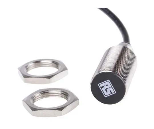 63-7712-93 RS PRO Inductive Sensor 5 mm Detection, M18 x 1, PNP-NO, 48mm Length, 10 → 30 V dc supply voltage 701-8213