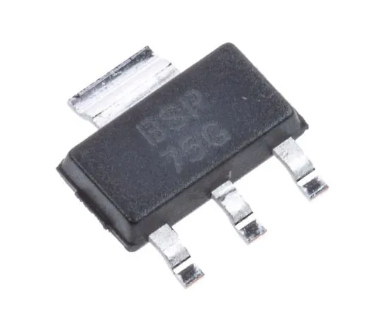 63-7668-63 DiodesZetex BSP75GTA, 1-Channel Intelligent Power Switch, Low Side, 1.4A, 60V 3 + Tab-Pin, SOT-223 BSP75GTA