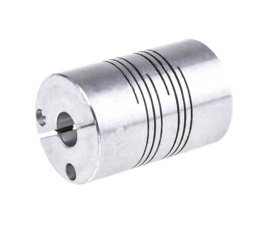 63-7570-99 Ruland Aluminium Flexible Beam Coupling, FCMR25-8-8-A, Bore A 8mm Bore B 8mm Clamp FCMR25-8-8-A