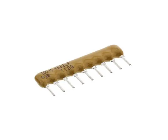 63-7609-50 Bourns Bussed Resistor Network 3.3kΩ ±2% 8 Resistors, 1.13W Total, SIP package 4600X Through Hole 4609X-101-332LF