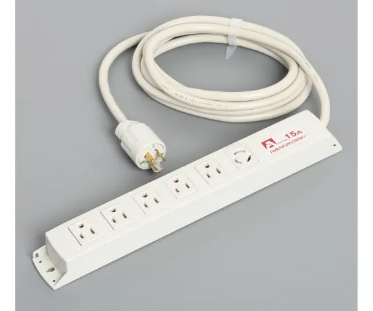 63-2481-96 6 Combination Outlet with 3m Cord and Twist Locking Plug KC1270